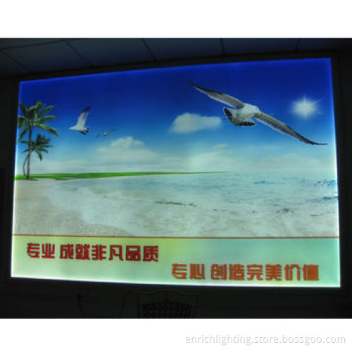 Single Face LED Light Box with Aluminum Frame, Super Slim 50mm, Frame/Visible Size Can Be OEM